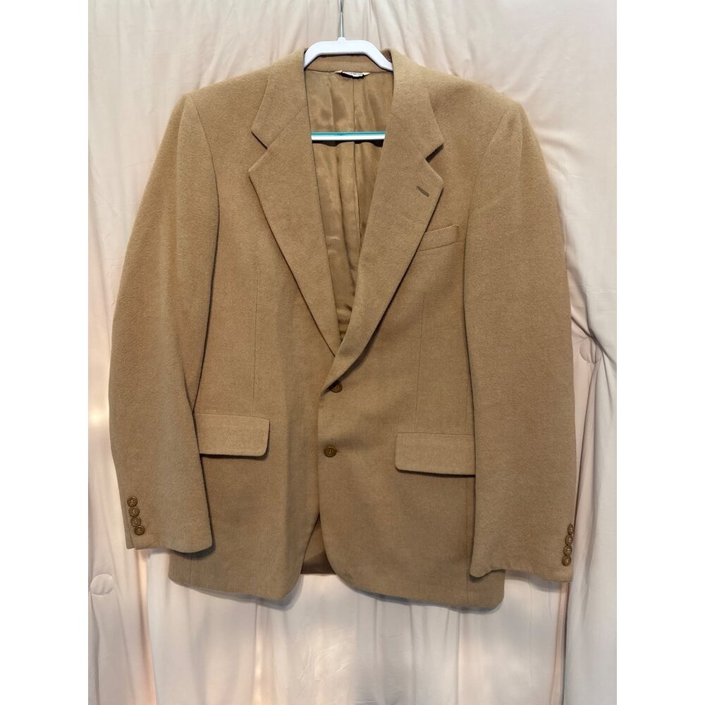 Vintage Pincus Brothers Maxwell Camel Hair Jones Store Men's Dress Coat